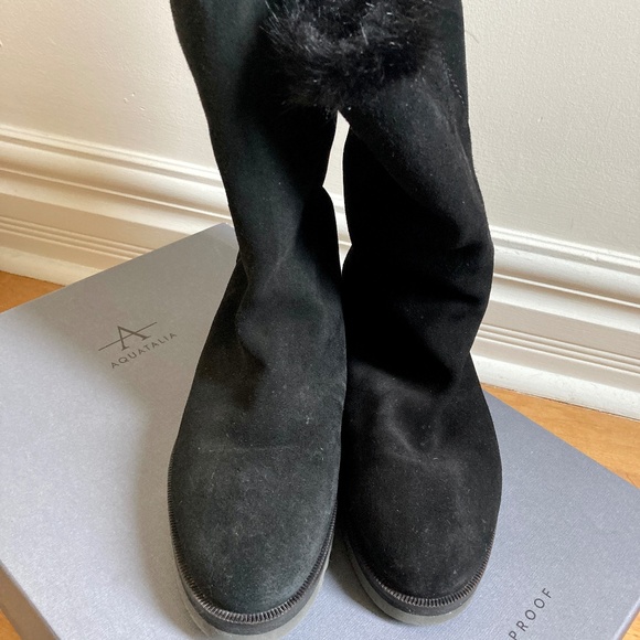 Aquatalia suede winter boots, size 8.5 - Picture 3 of 11